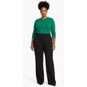 Black Label Evan Picone Women's Black Pull/Slip on Pants Pockets XL (16/18)